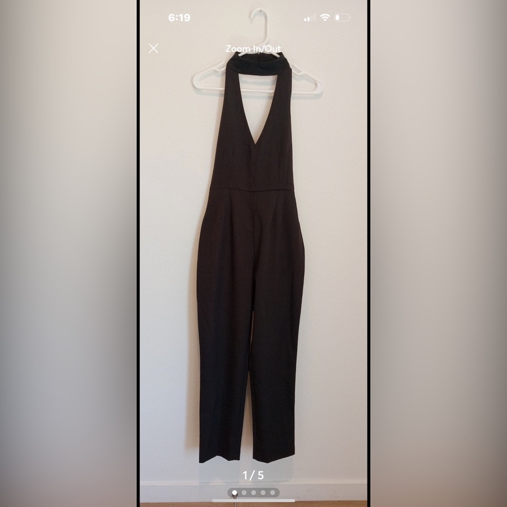 Halter black jumper by Few Moda New York